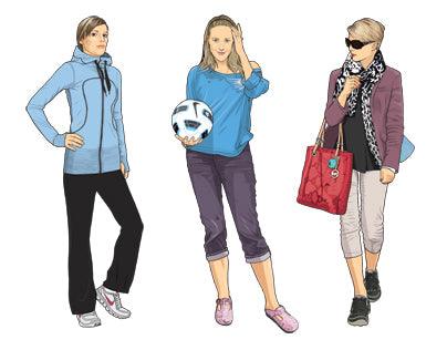 how to dress like a soccer mom